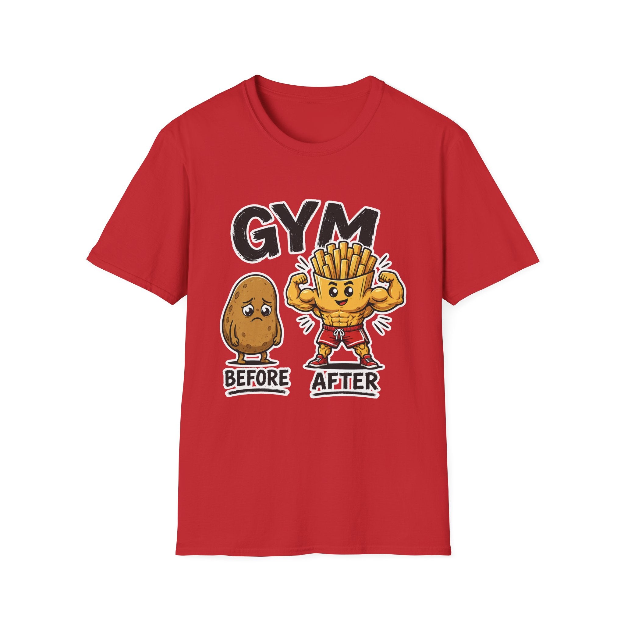 Gym Potato Transformation T-Shirt