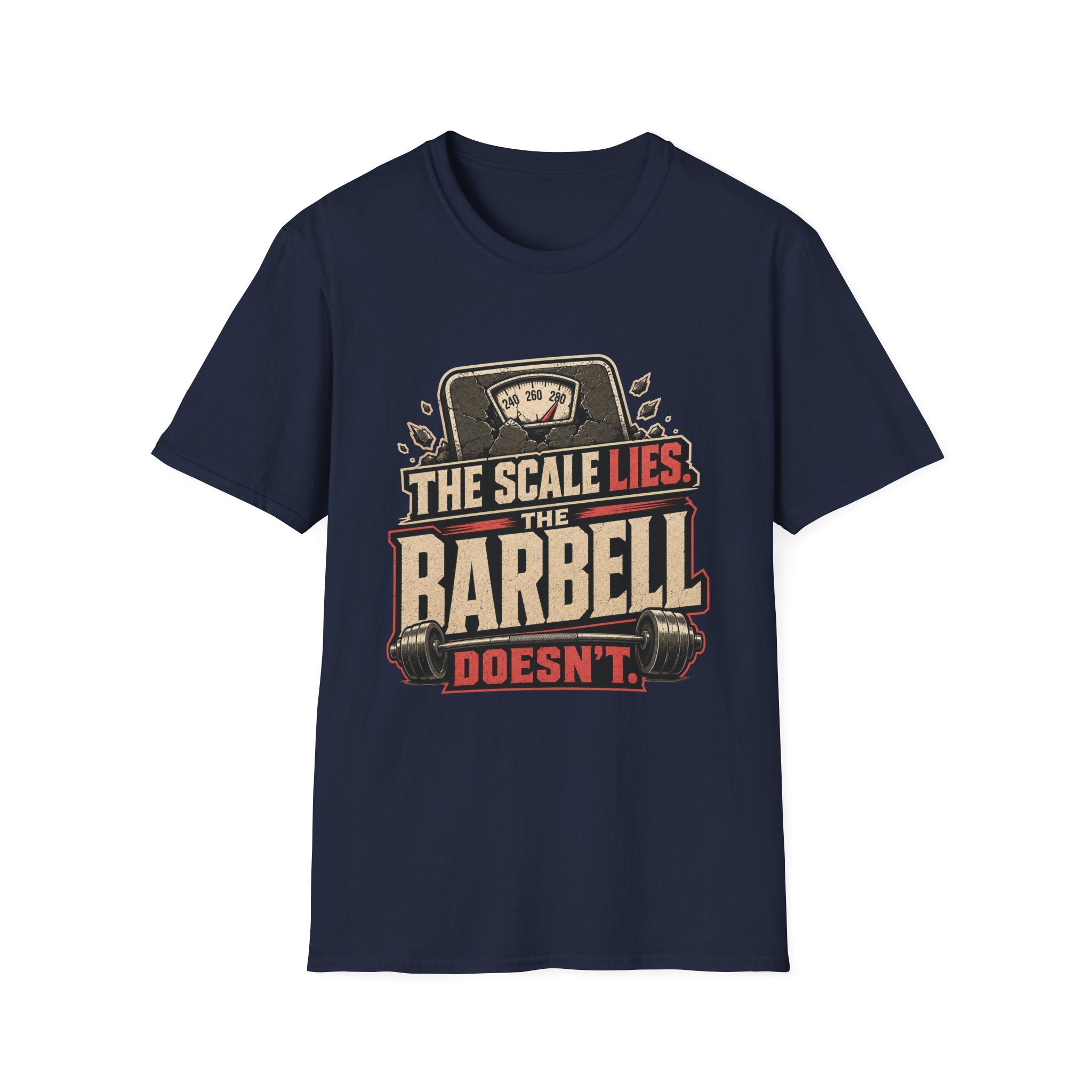 The Barbell Never Lies T-Shirt