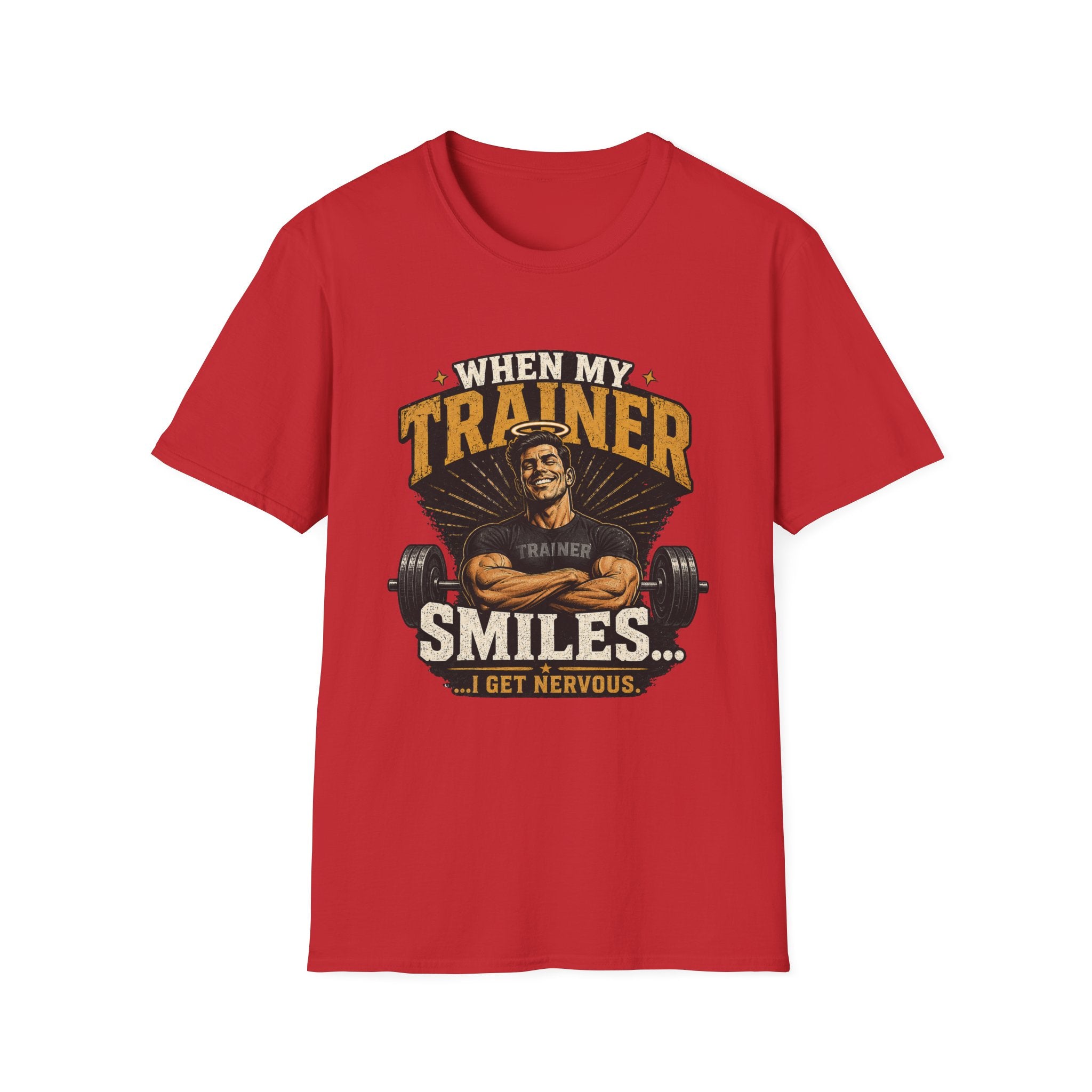 Nervous Trainer Smile T-Shirt