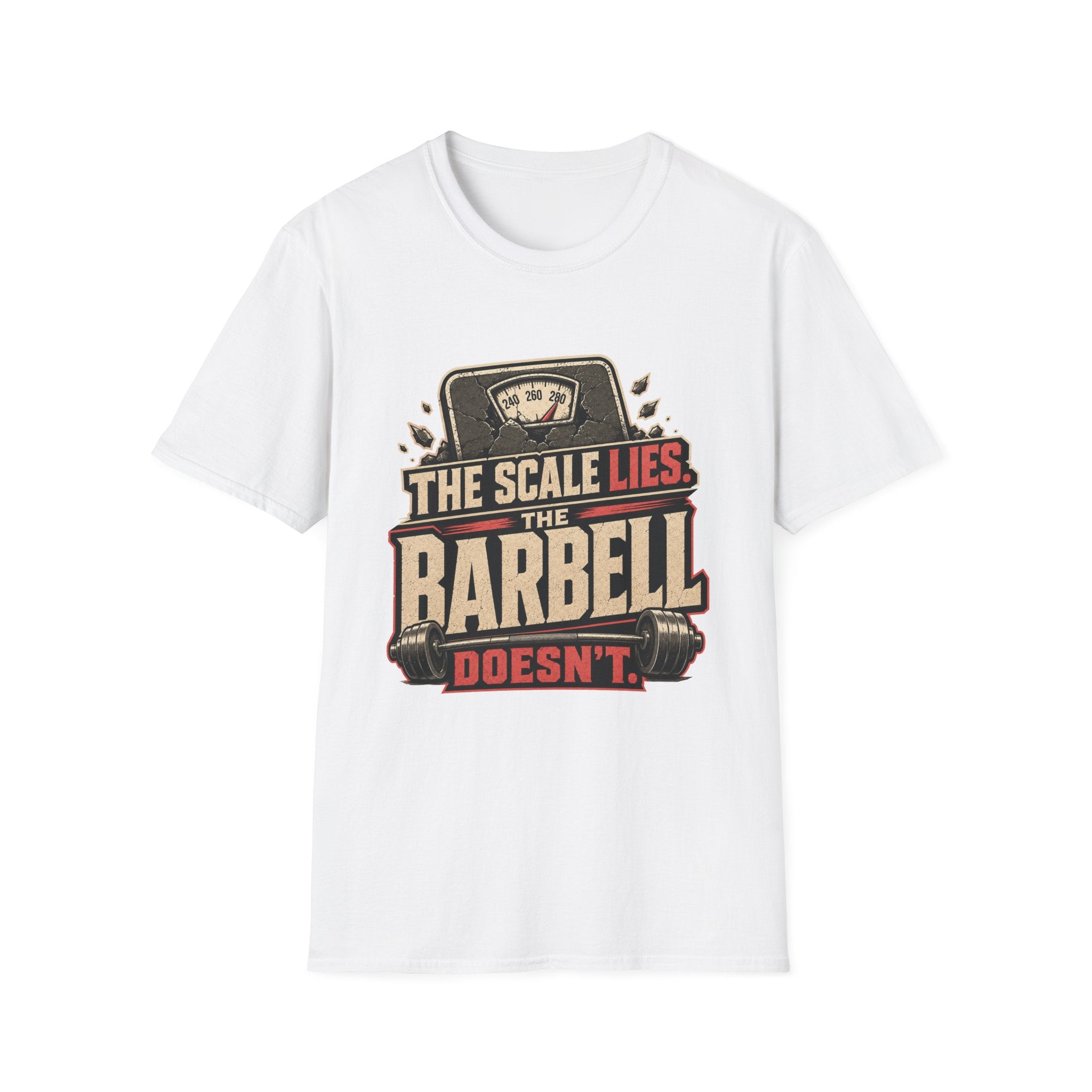 The Barbell Never Lies T-Shirt