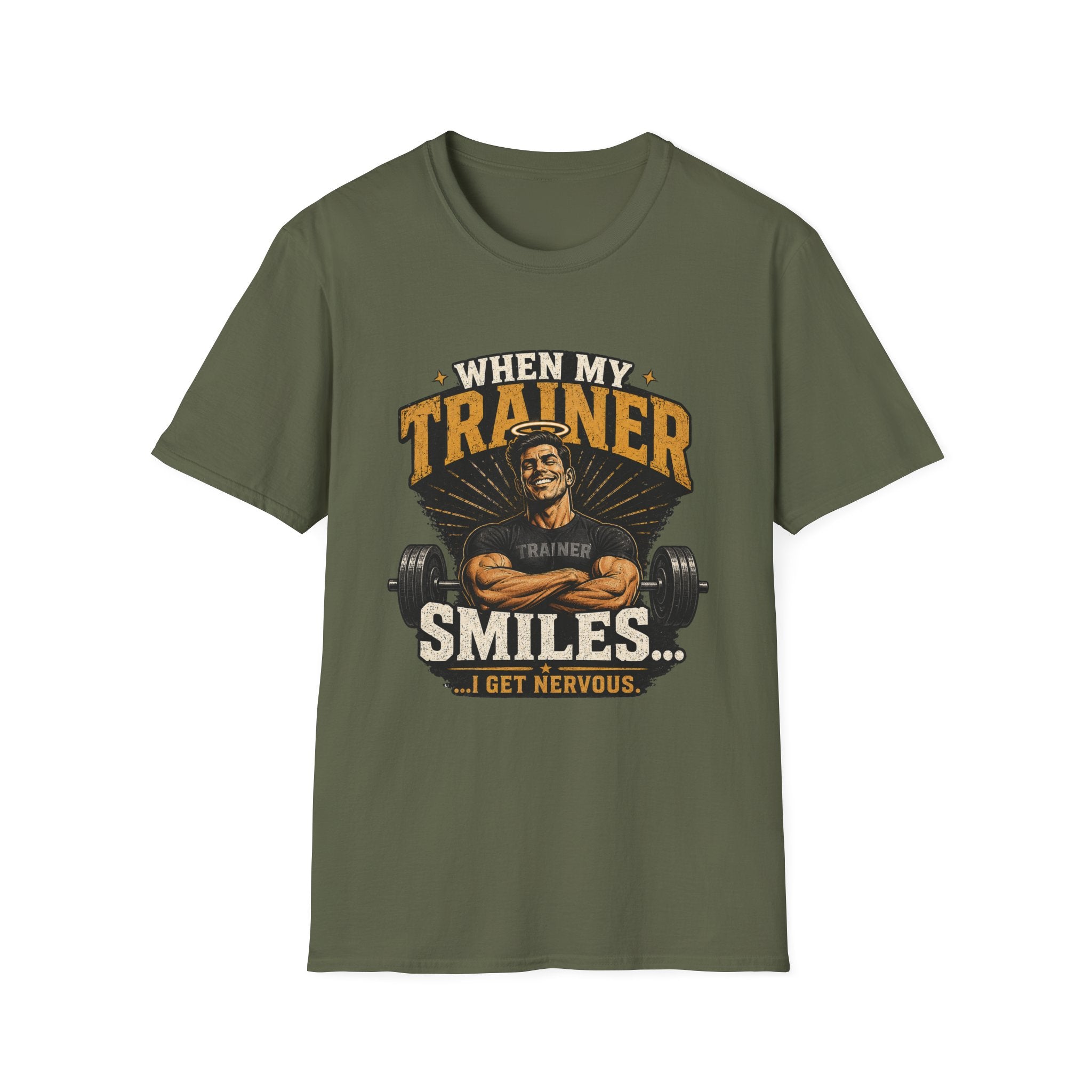 Nervous Trainer Smile T-Shirt