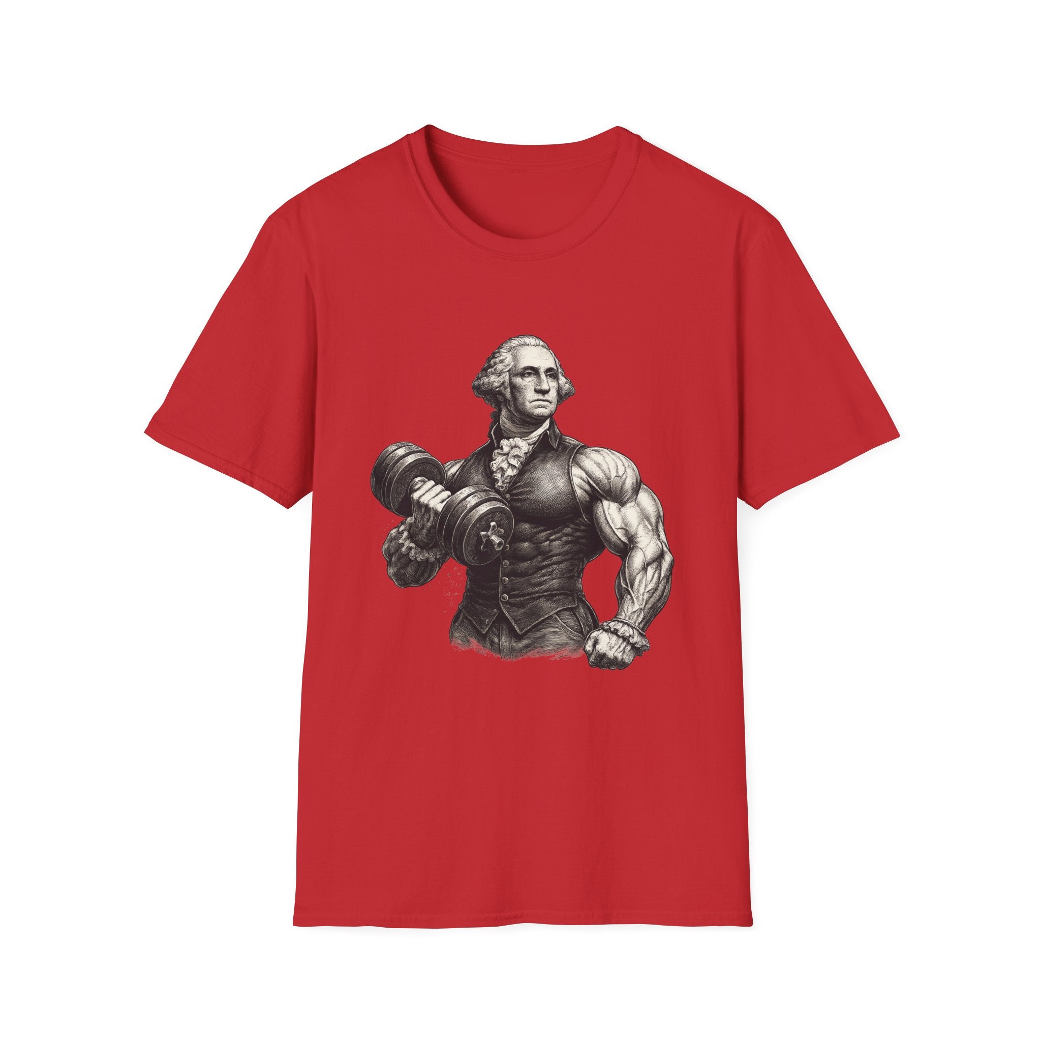 George Washington Bodybuilder T-Shirt