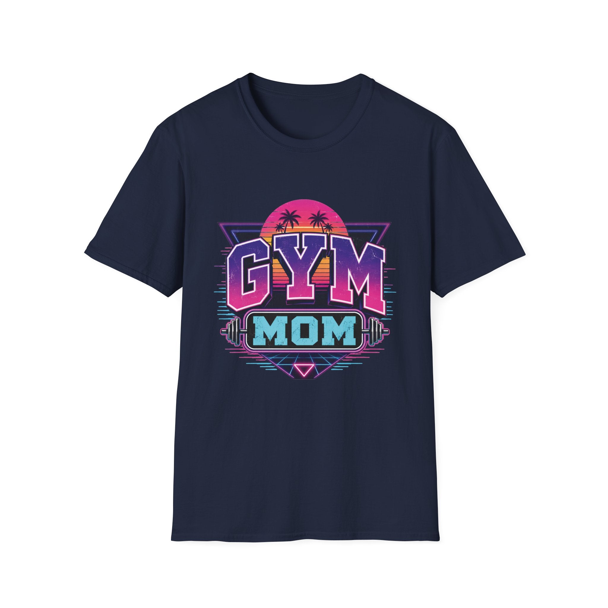 Retro Gym Mom T-Shirt