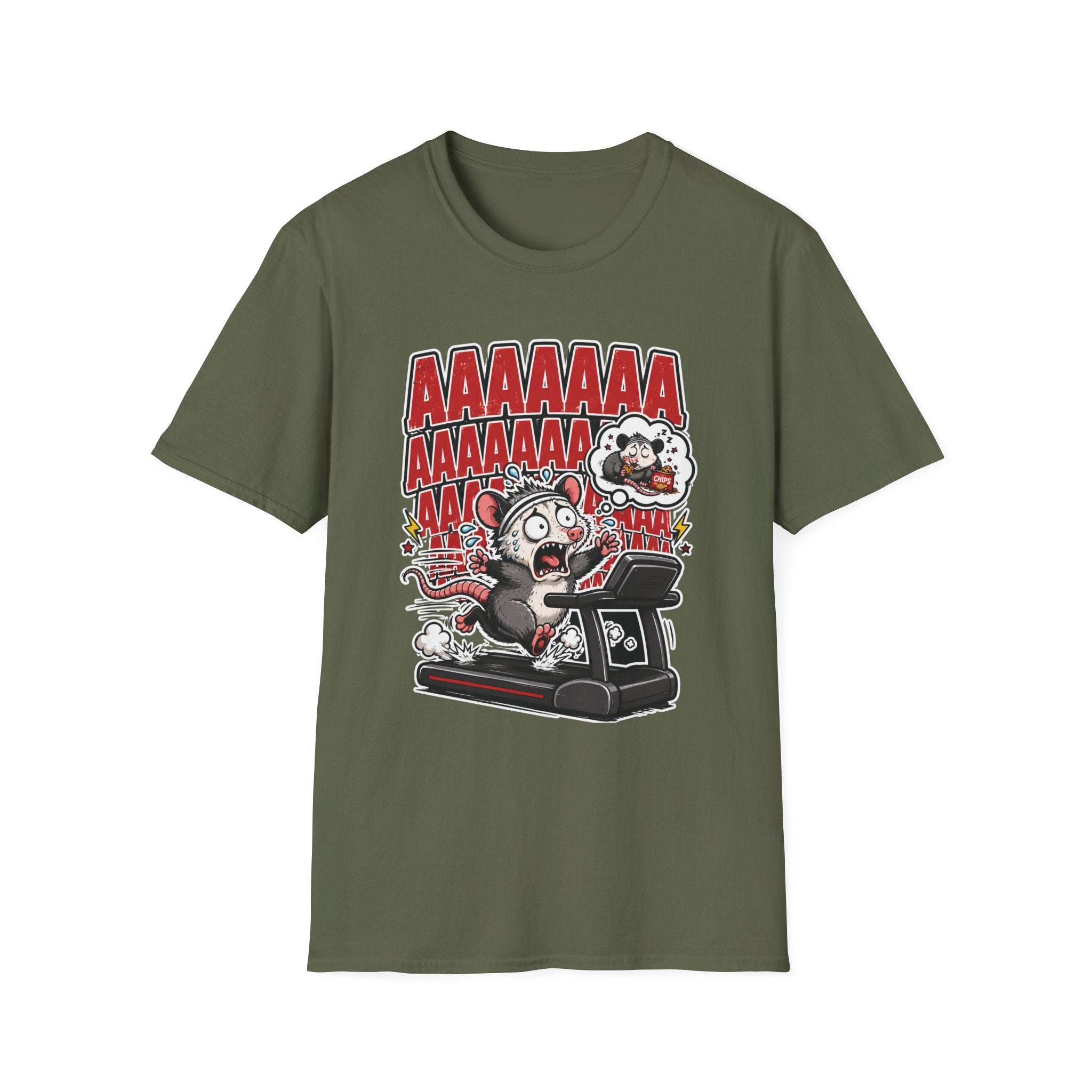 Cardio Panic Opossum T-Shirt