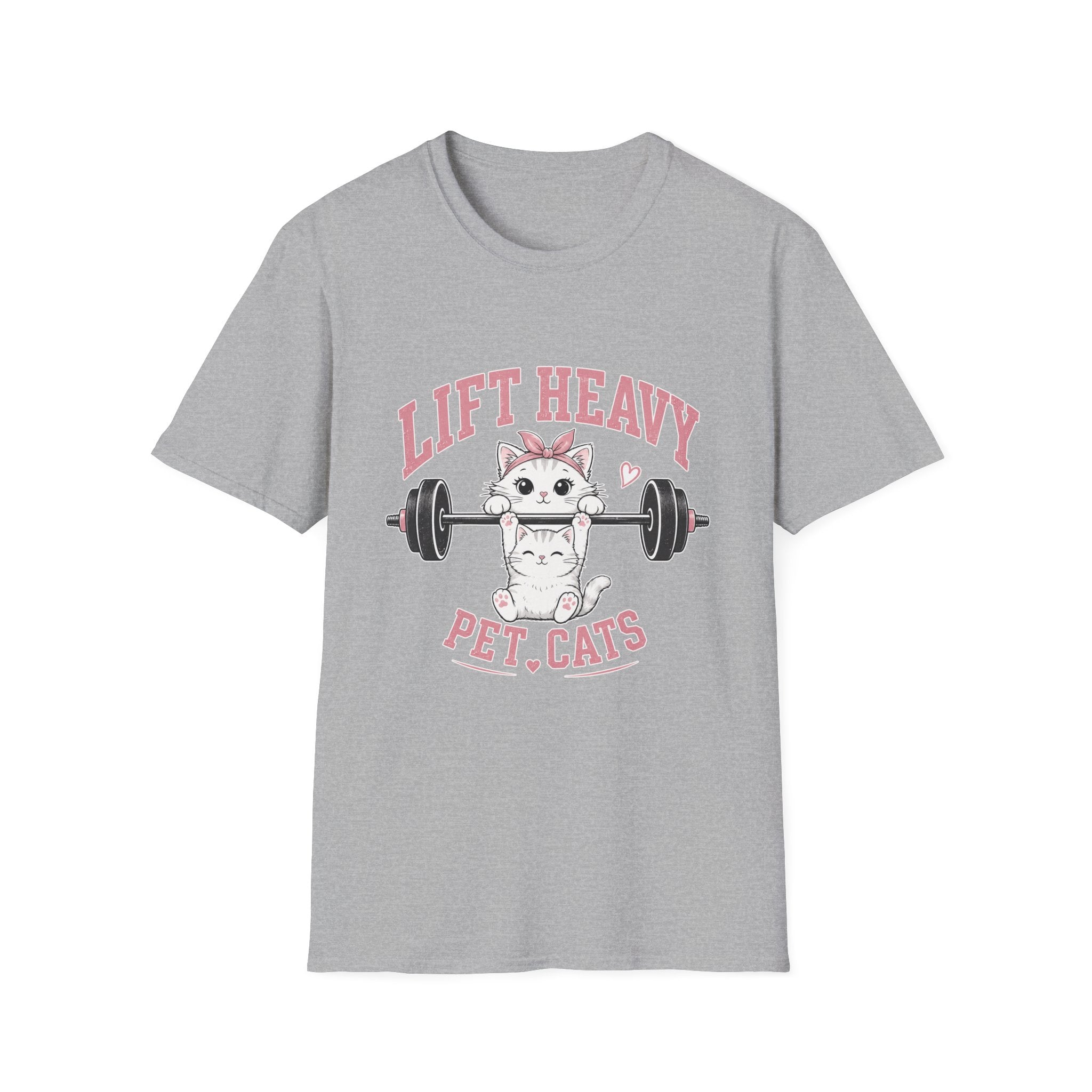 Lift Heavy Pet Cats T-Shirt