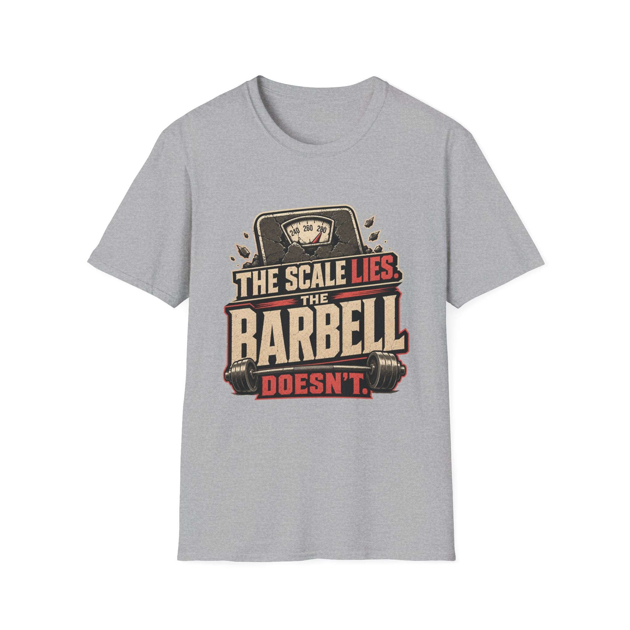The Barbell Never Lies T-Shirt
