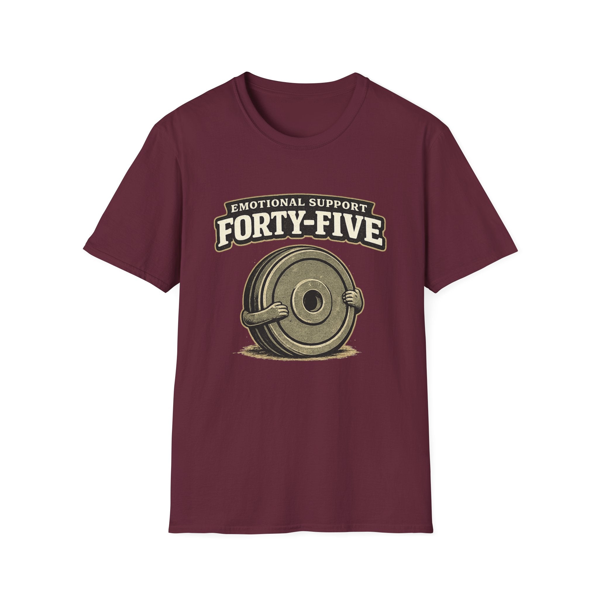Emotional Support Plate T-Shirt