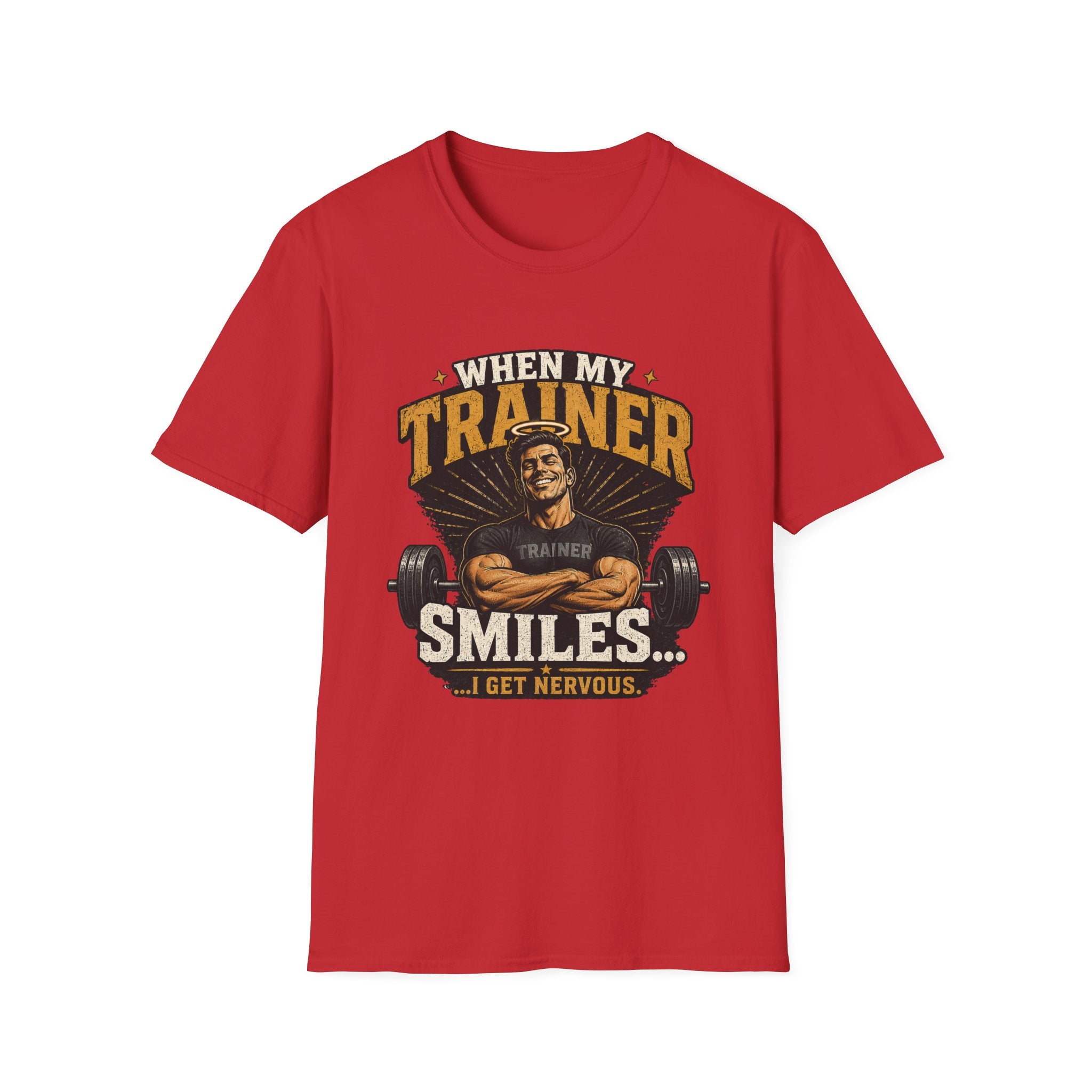 Nervous Trainer Smile T-Shirt