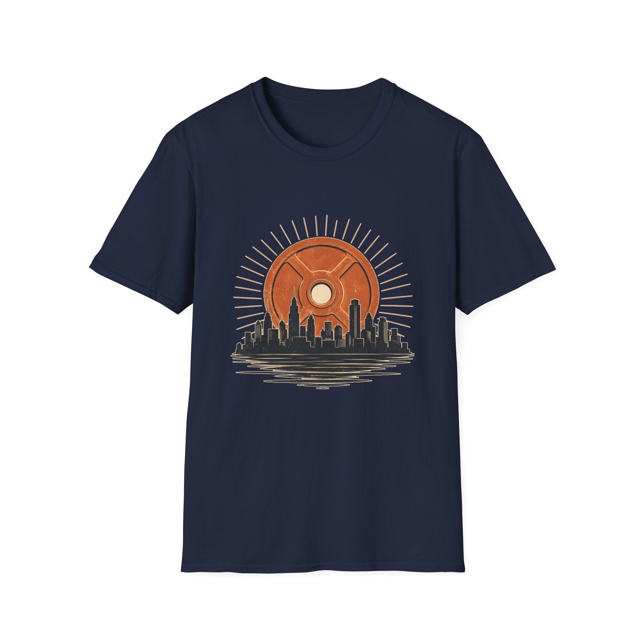 Weight Plate Sunset T-Shirt