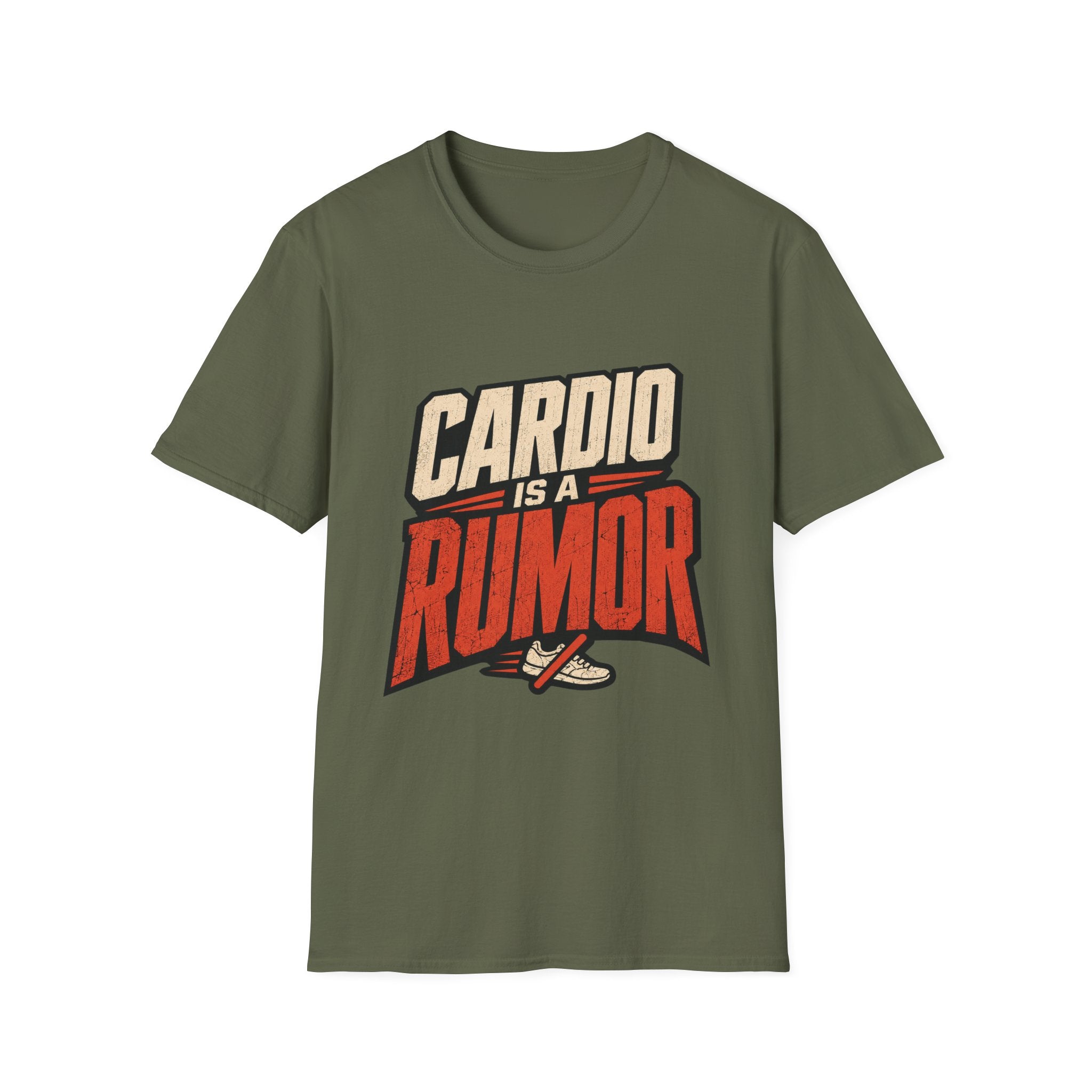 Cardio Is a Rumor T-Shirt