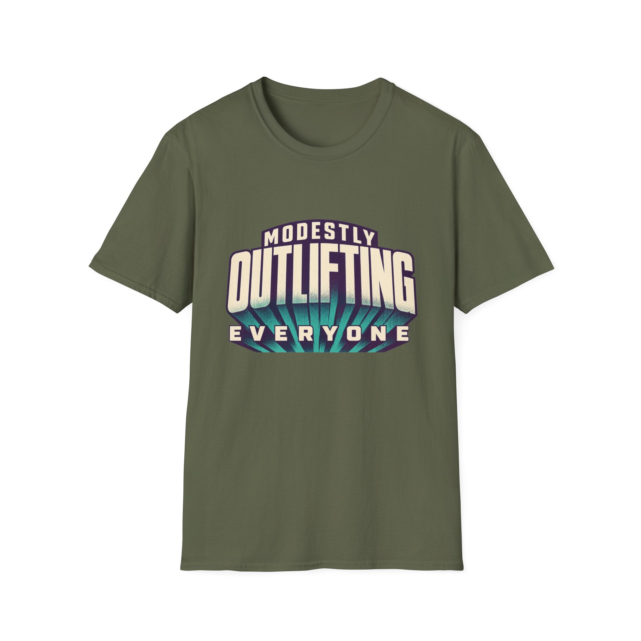 Modestly Outlifting Everyone T-Shirt
