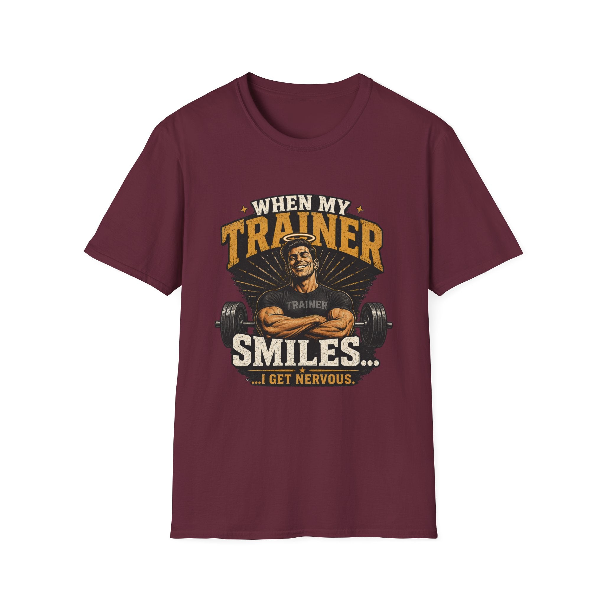 Nervous Trainer Smile T-Shirt