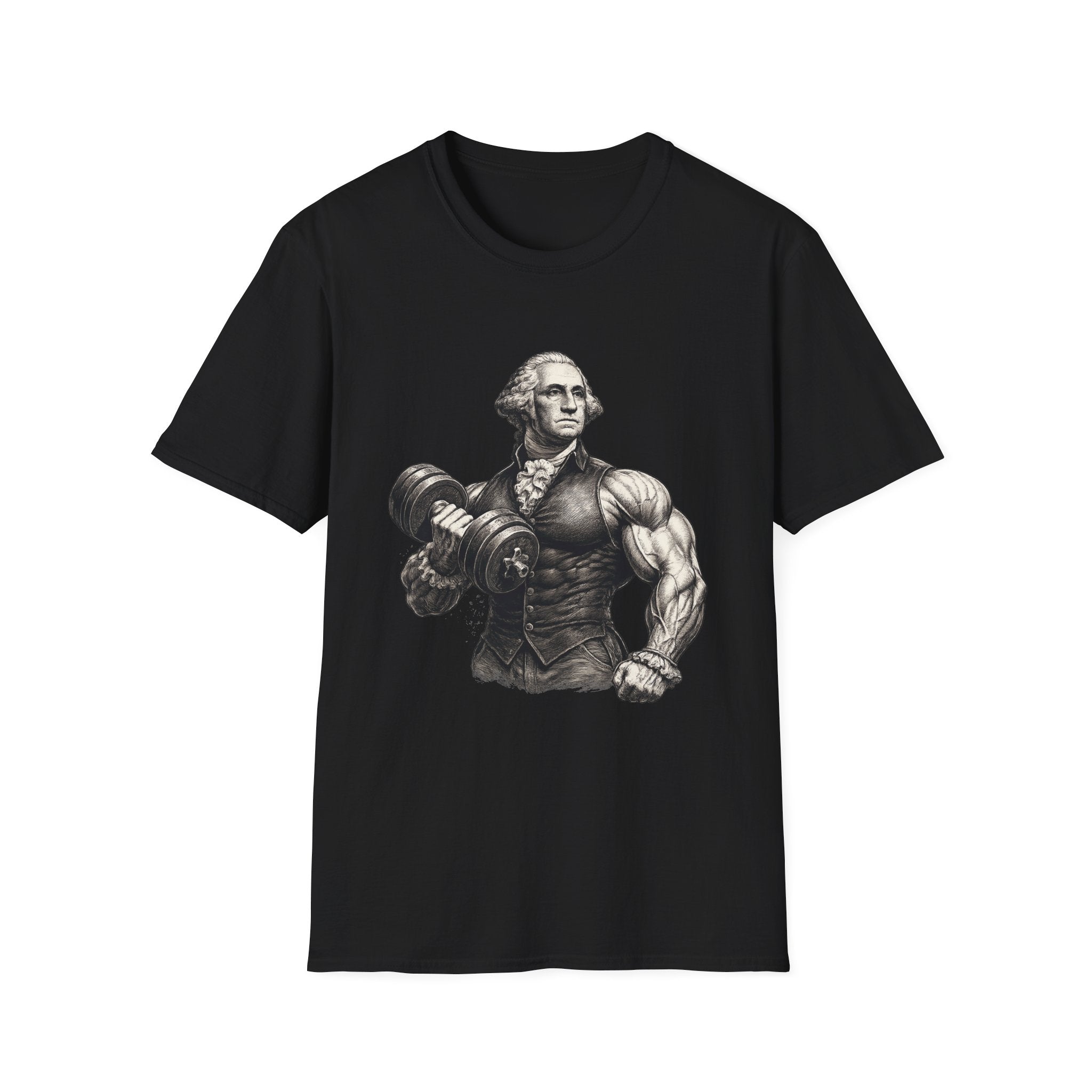 George Washington Bodybuilder T-Shirt