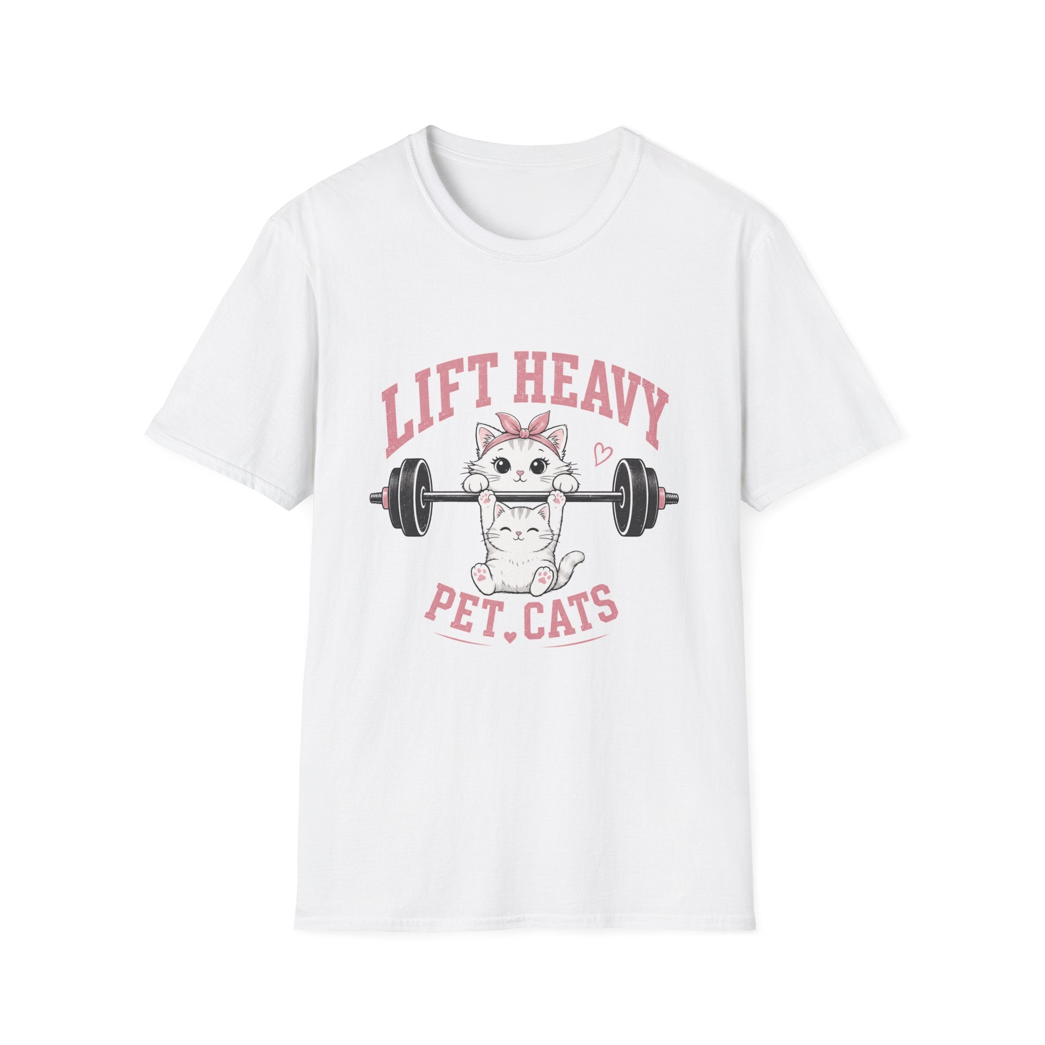 Lift Heavy Pet Cats T-Shirt