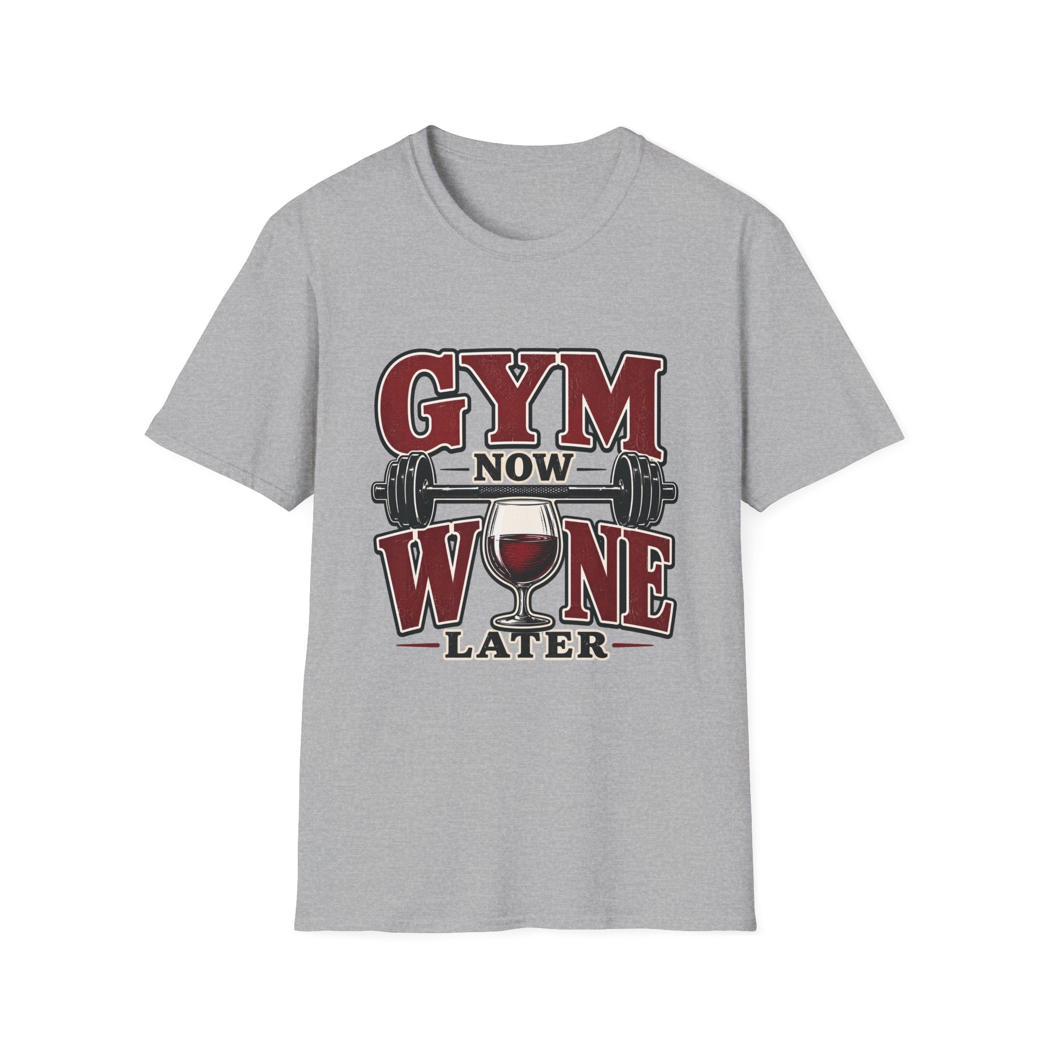 Gym Now Wine Later T-Shirt