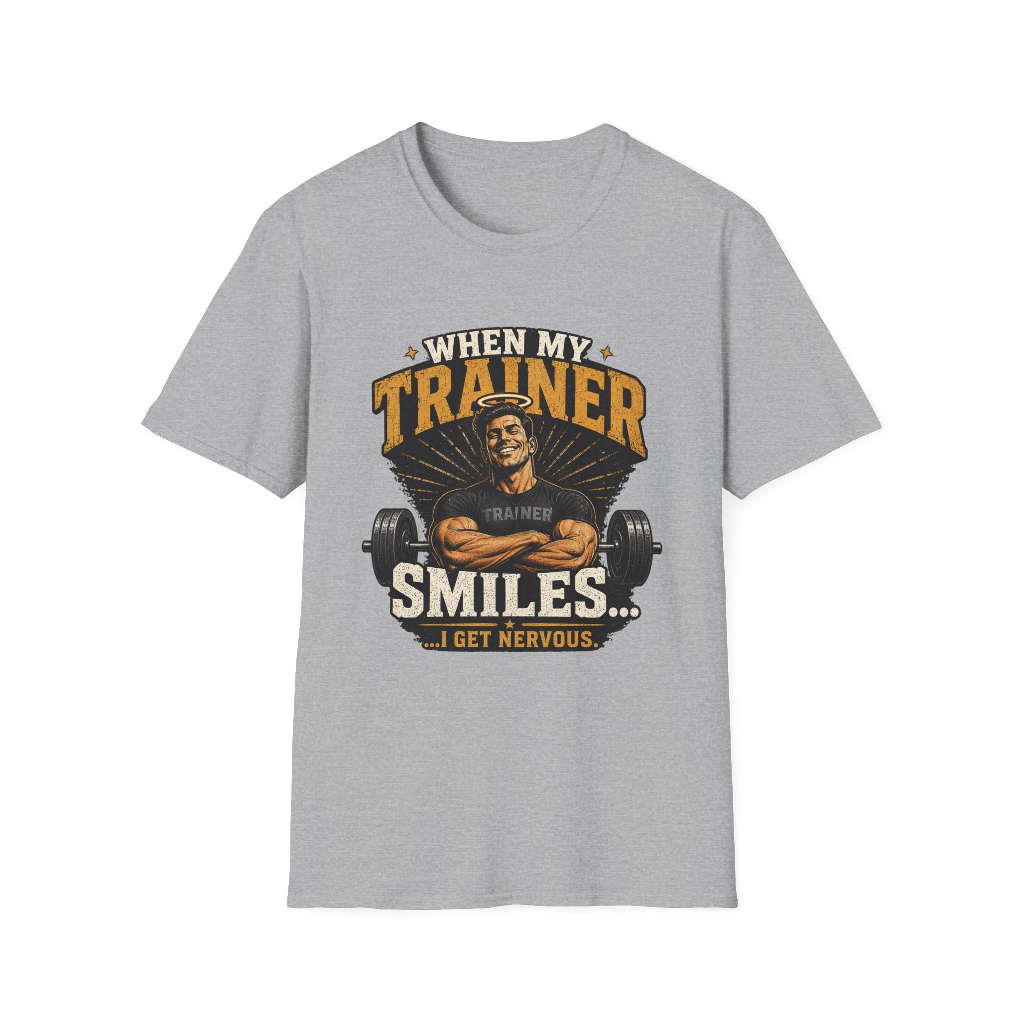 Nervous Trainer Smile T-Shirt
