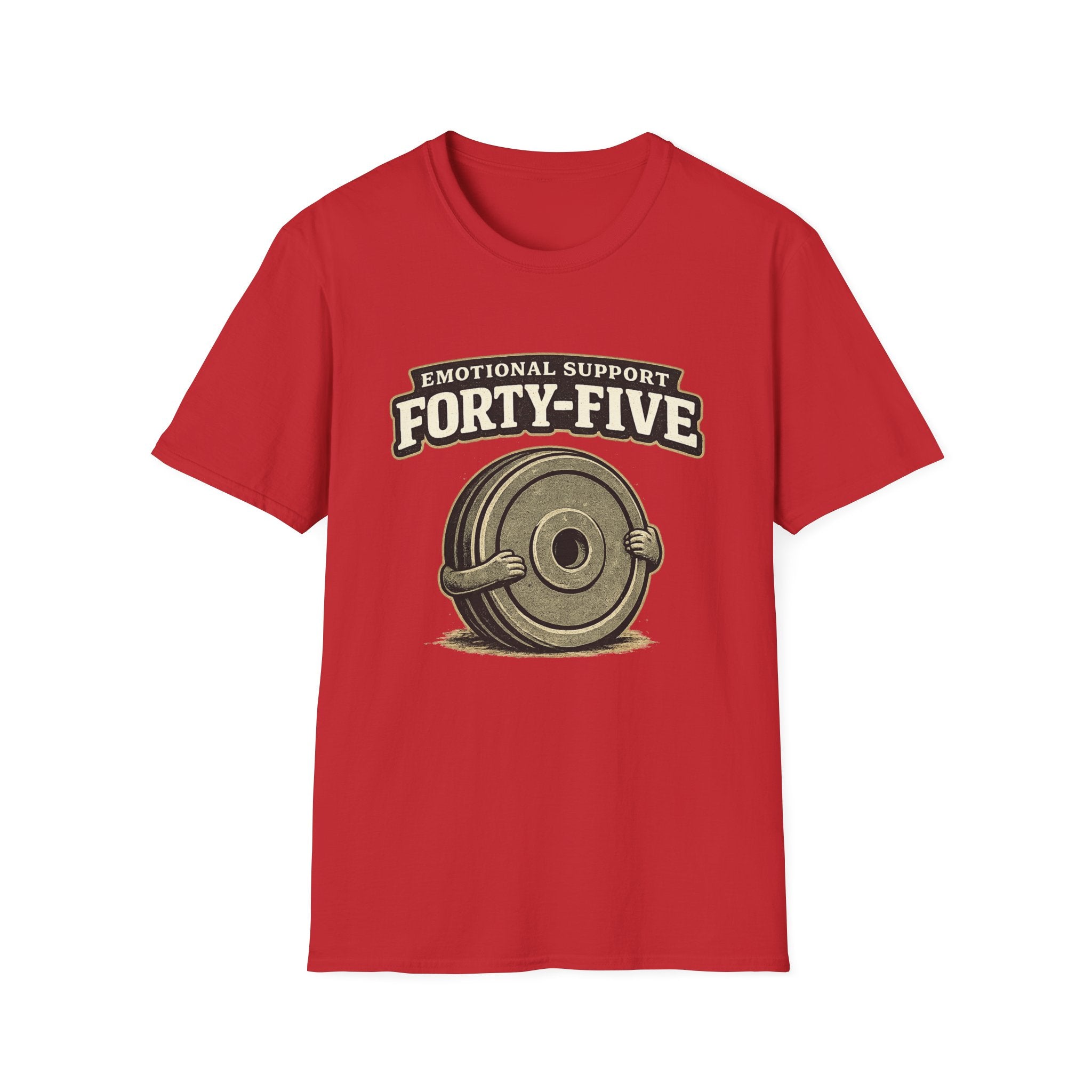 Emotional Support Plate T-Shirt