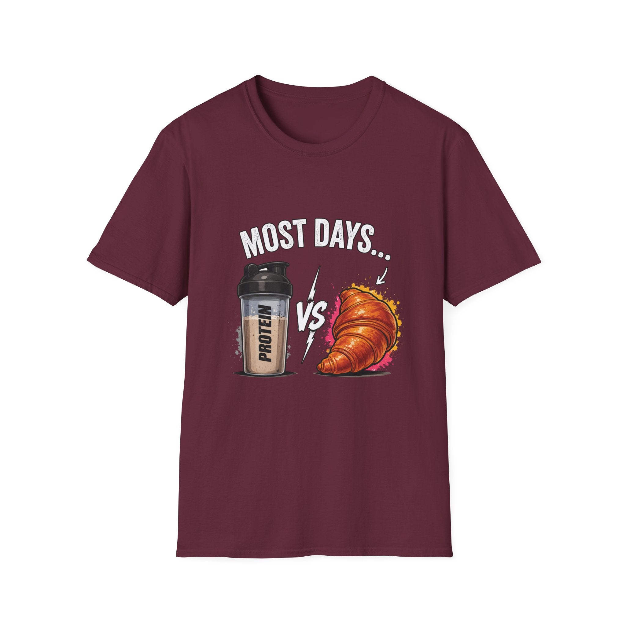 Protein vs Croissant T-Shirt
