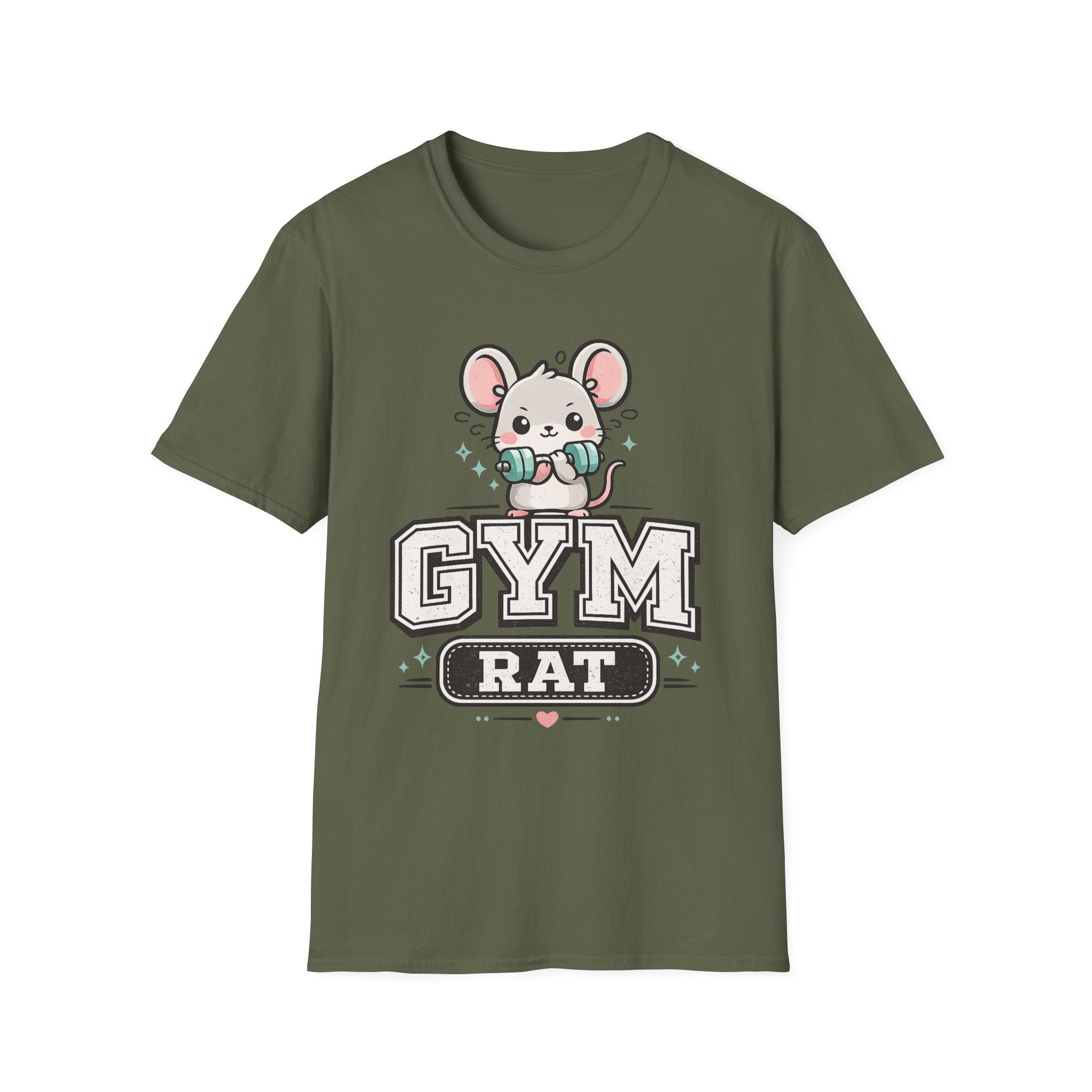Cute Gym Rat T-Shirt