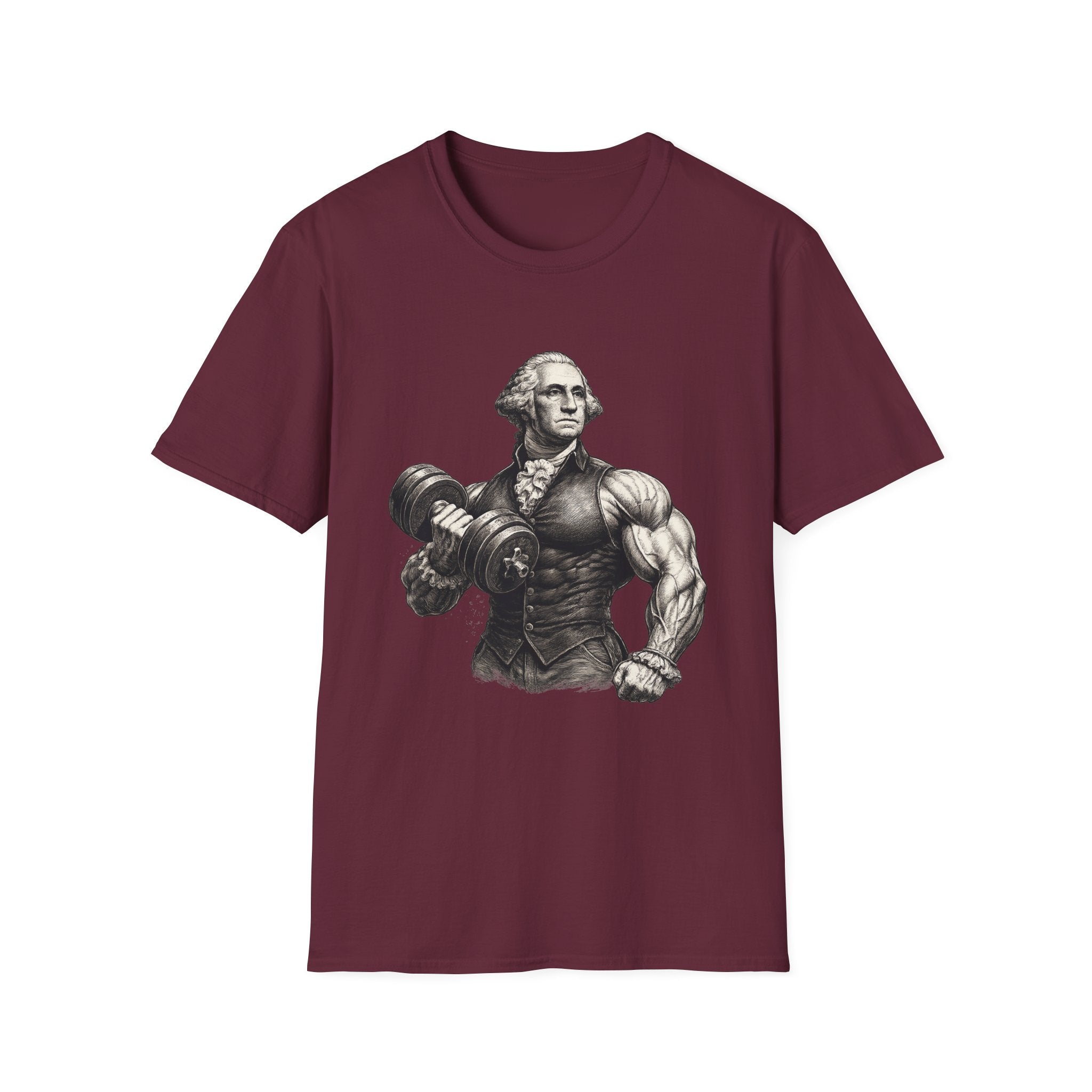 George Washington Bodybuilder T-Shirt
