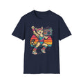 Retro Fitness Cat T-Shirt