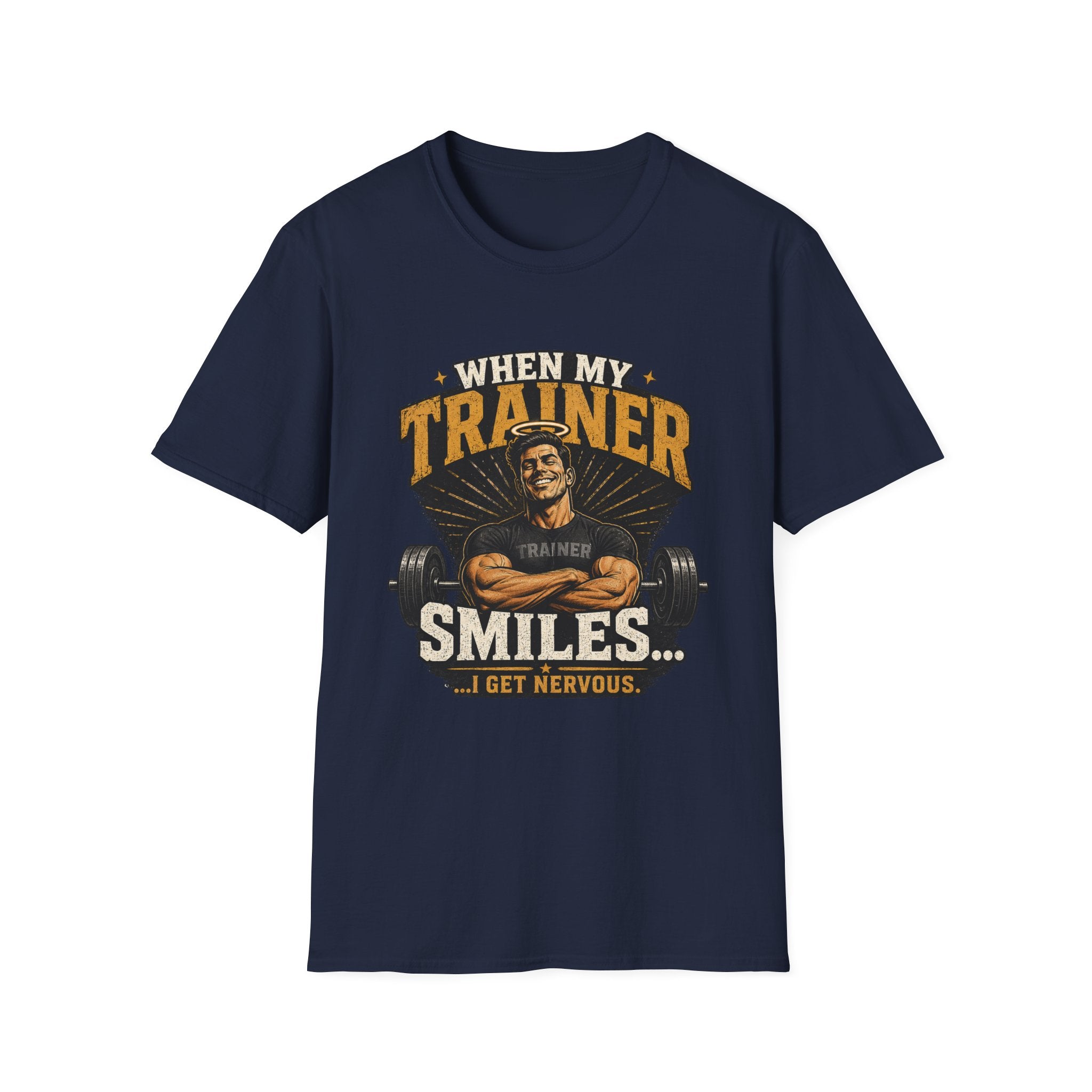Nervous Trainer Smile T-Shirt