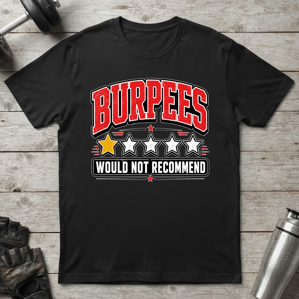 Burpees Not Recommended T-Shirt