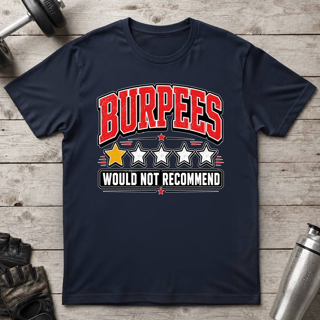 Burpees Not Recommended T-Shirt