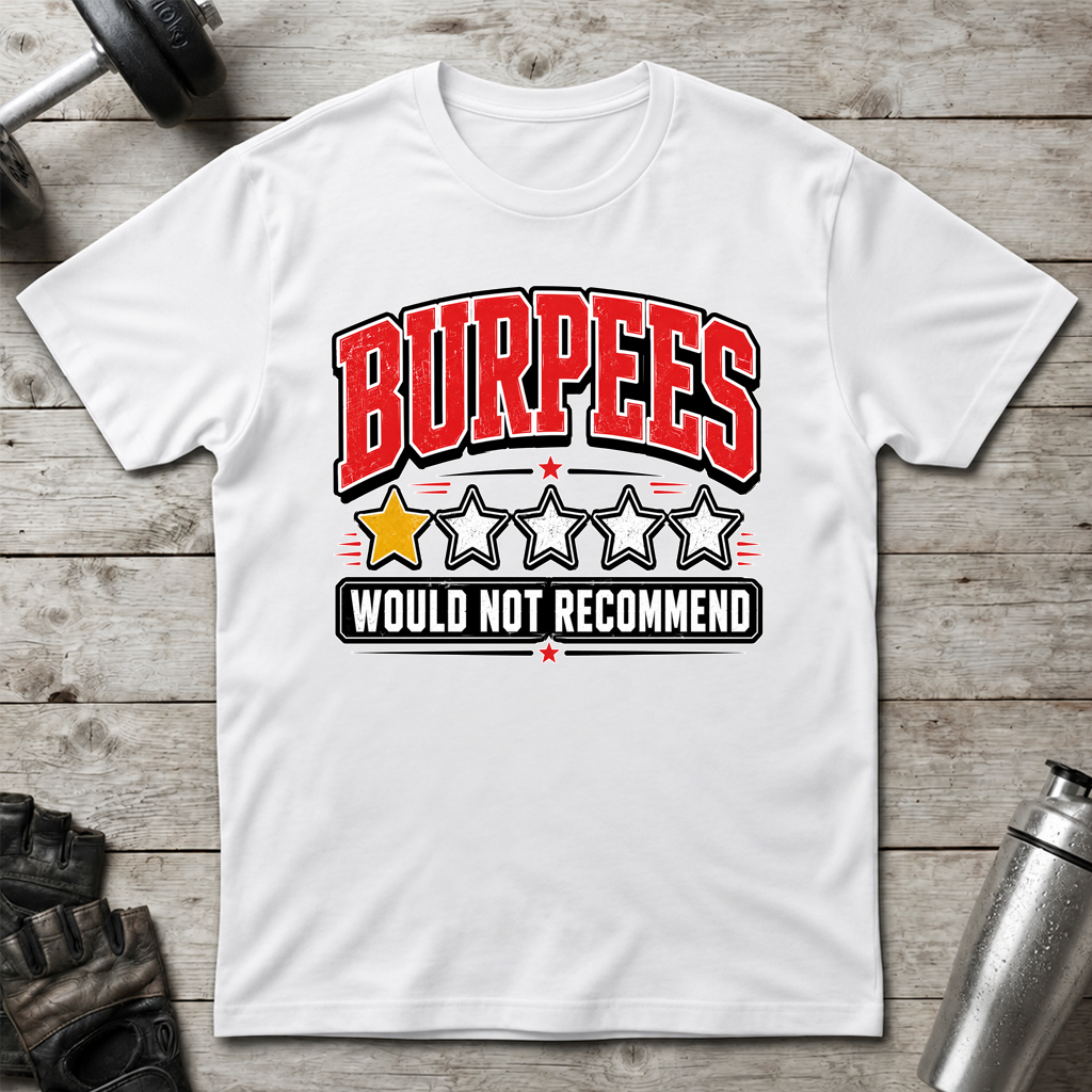 Burpees Not Recommended T-Shirt