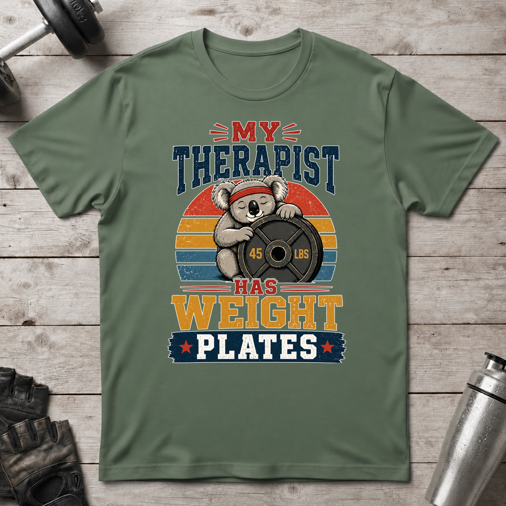 Weight Plate Therapy T-Shirt