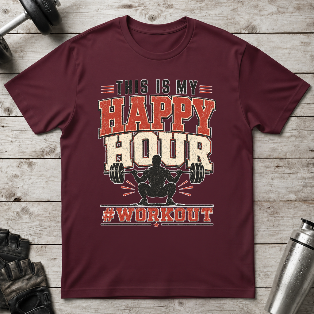 Workout Happy Hour T-Shirt
