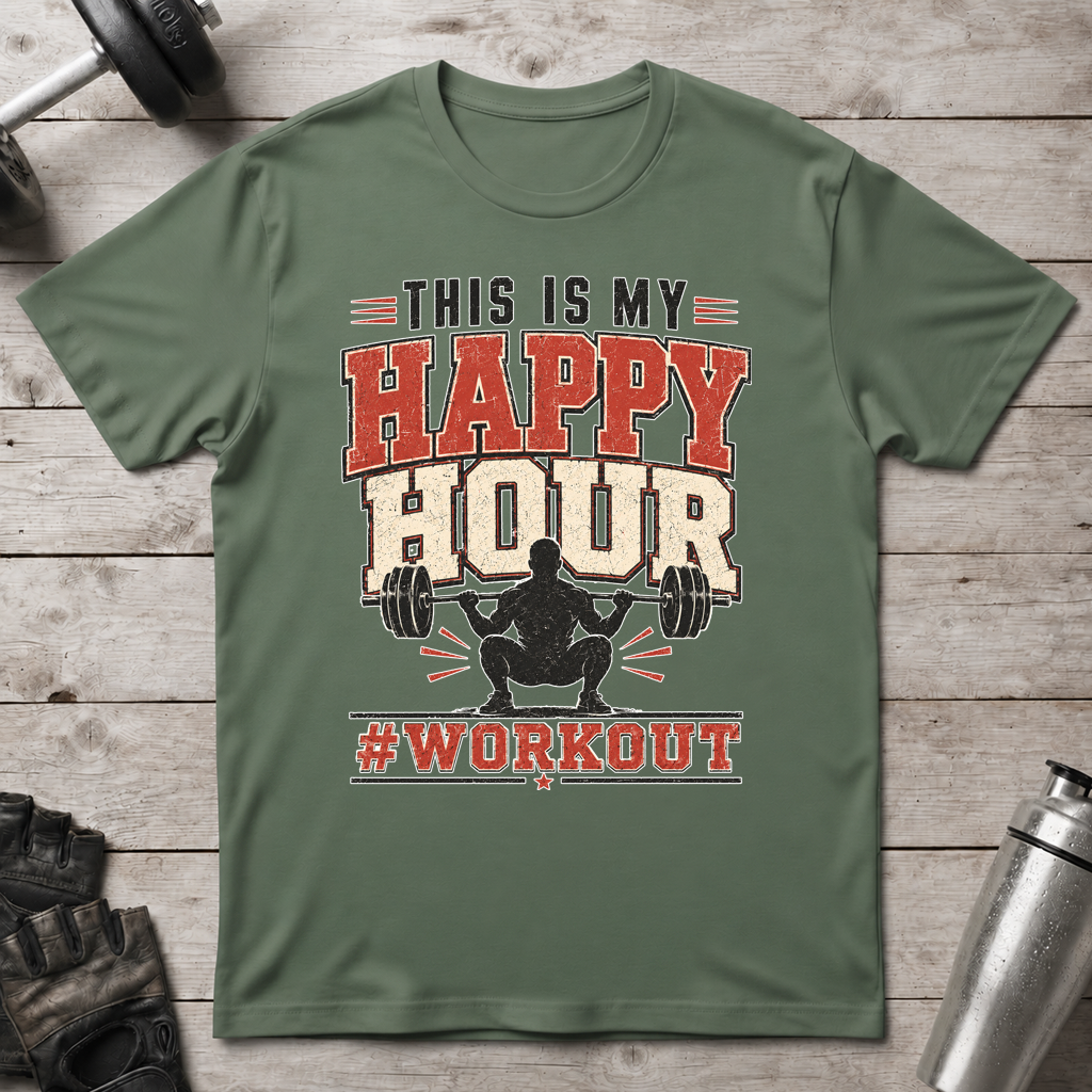 Workout Happy Hour T-Shirt