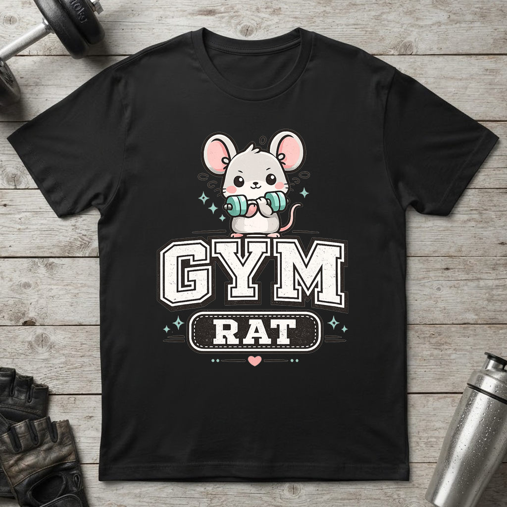 Cute Gym Rat T-Shirt