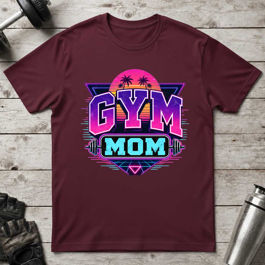 Retro Gym Mom T-Shirt