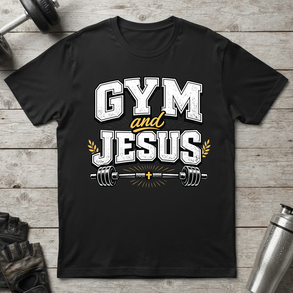 Gym and Jesus T-Shirt