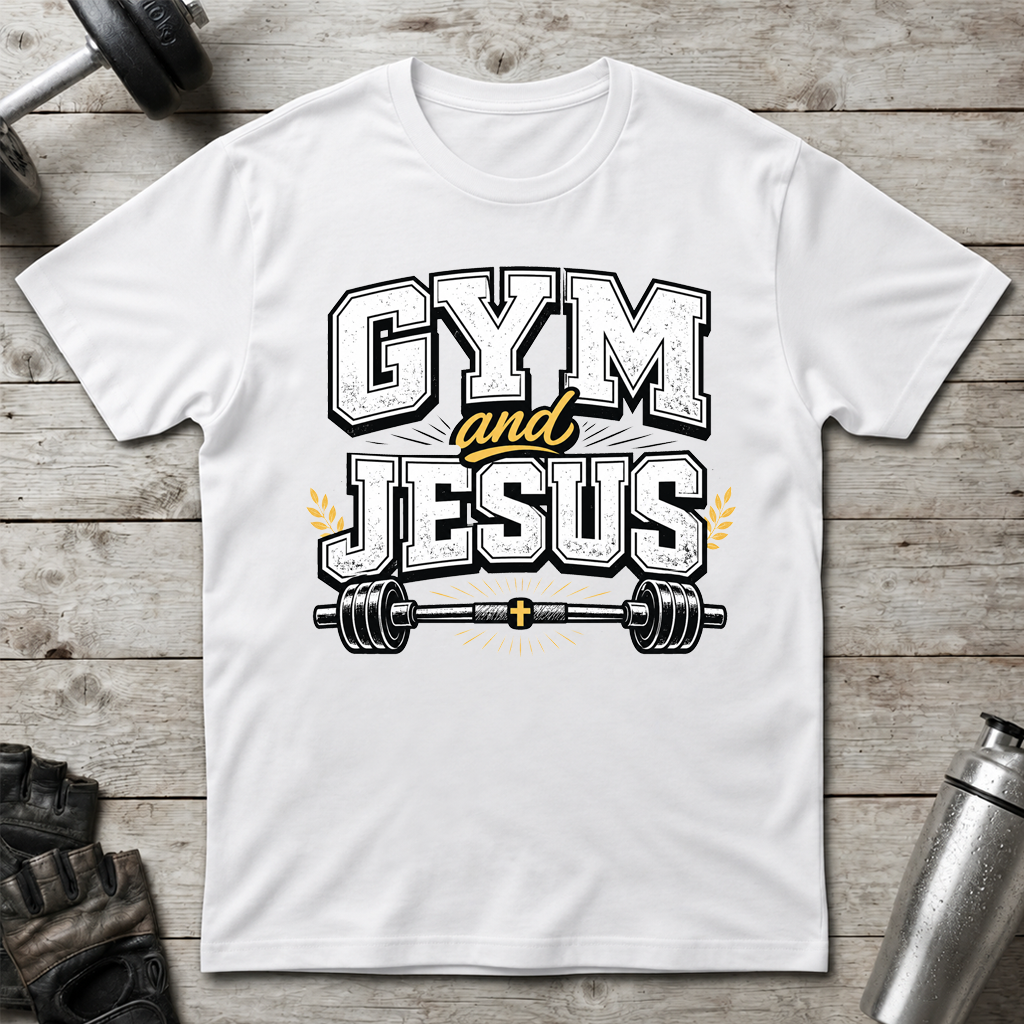 Gym and Jesus T-Shirt