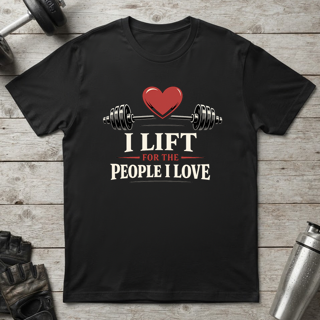 I Lift For The People I Love T-Shirt