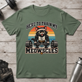 Train My Meowscles T-Shirt