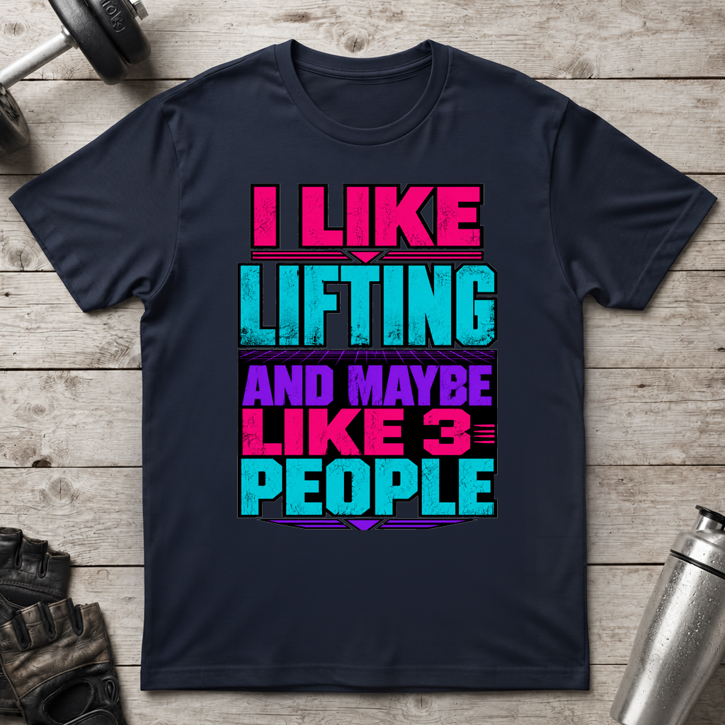 Lifting and Three People T-Shirt