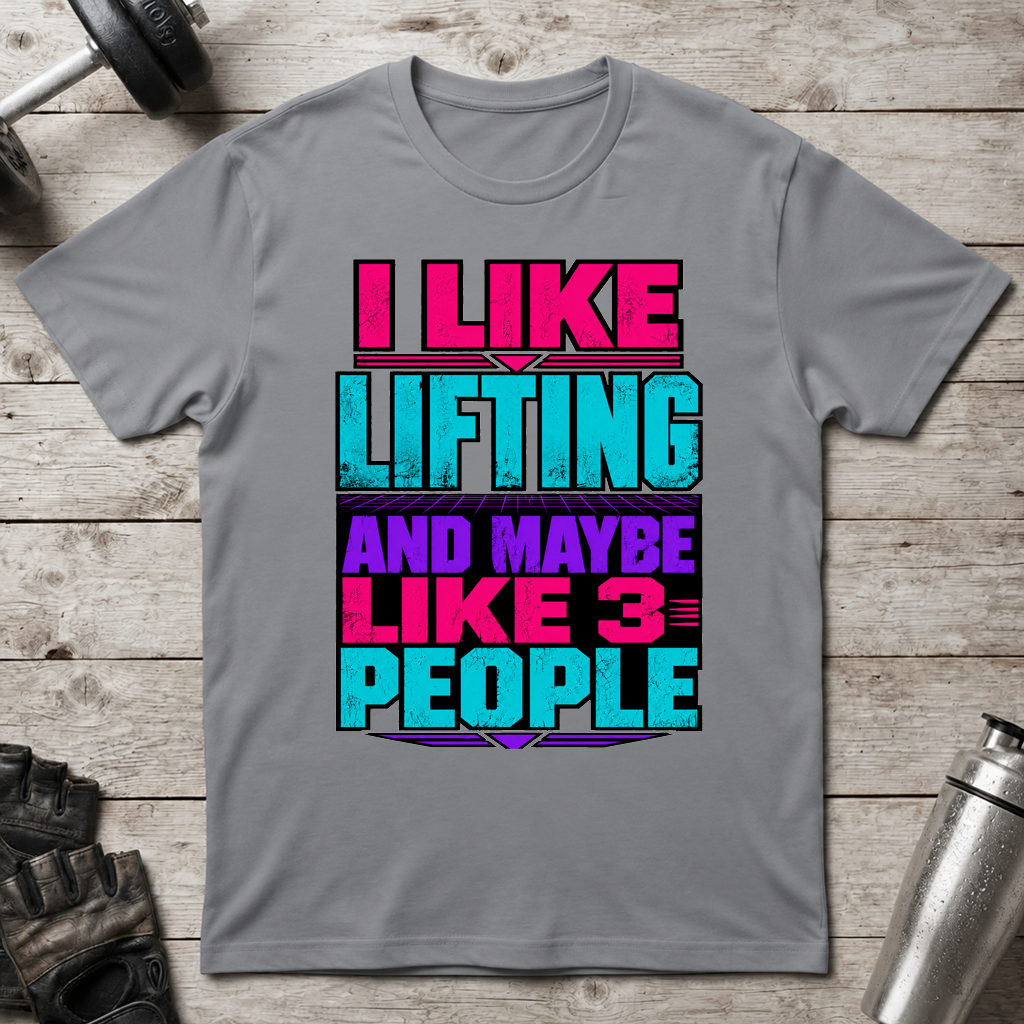 Lifting and Three People T-Shirt