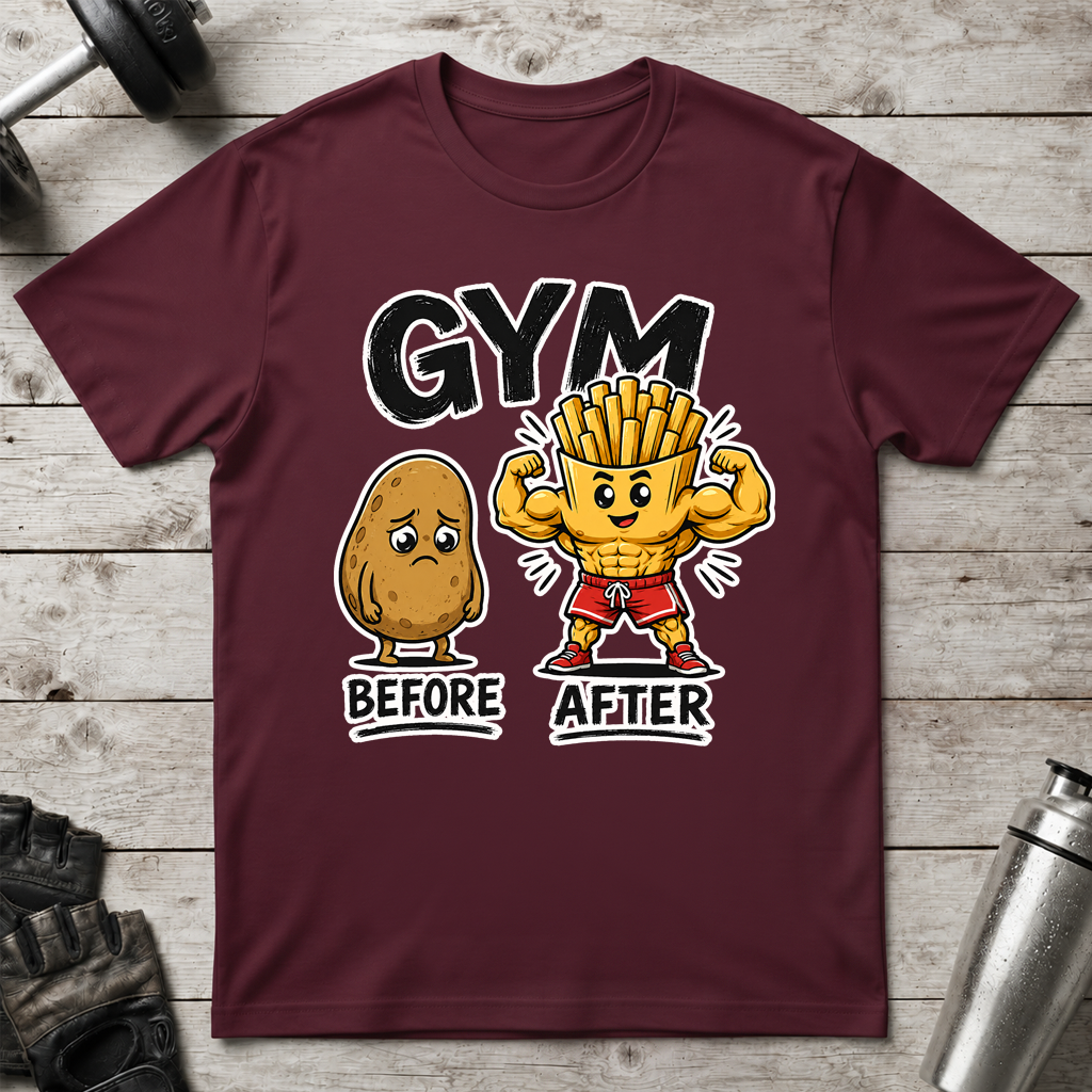 Gym Potato Transformation T-Shirt