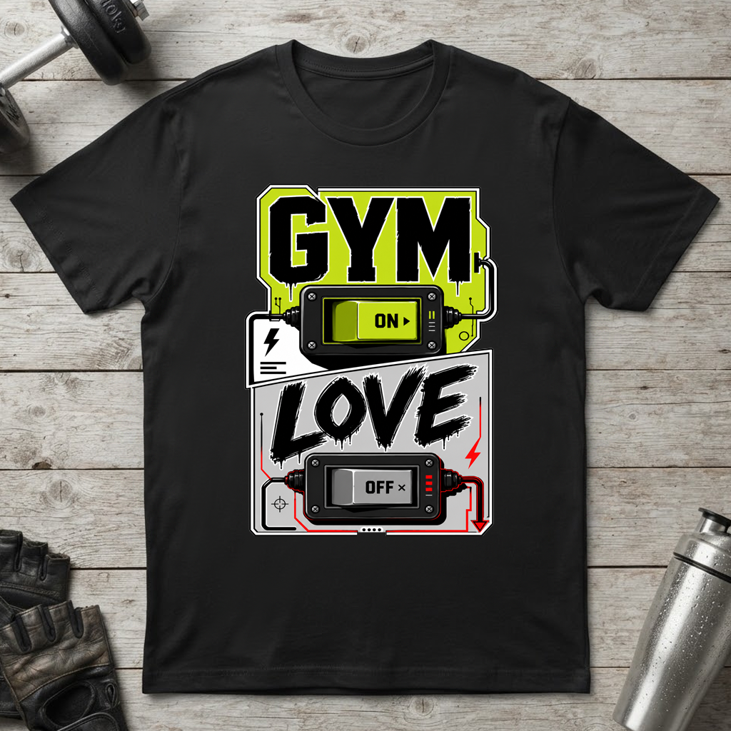 Gym On Love Off T-Shirt