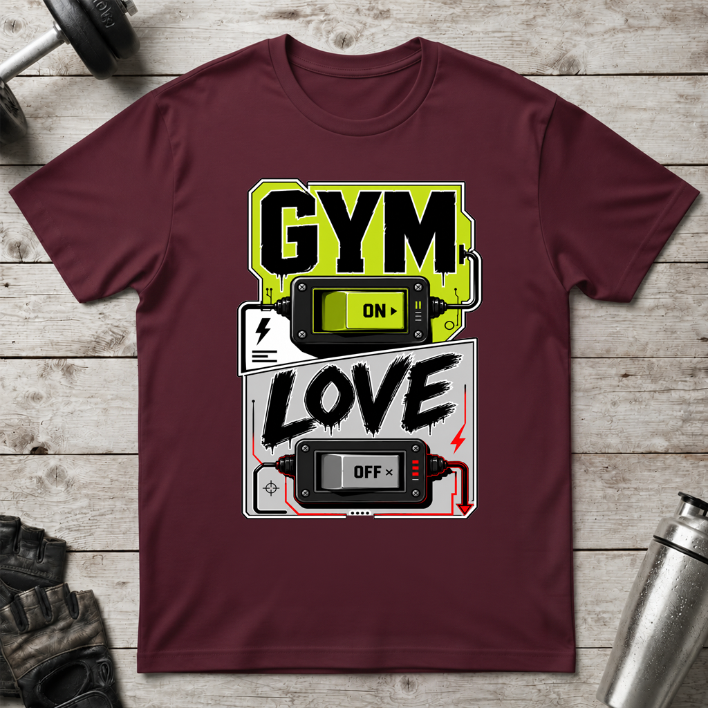 Gym On Love Off T-Shirt
