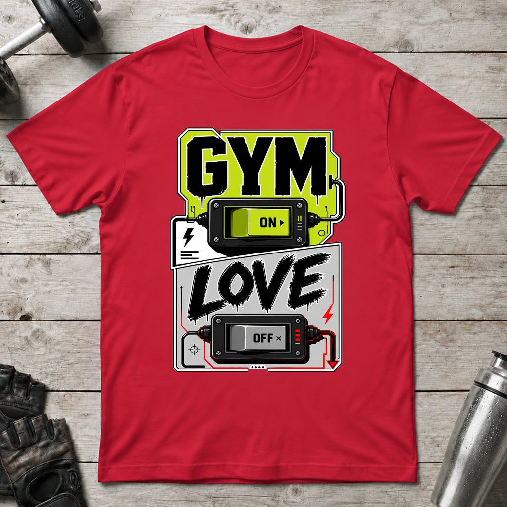 Gym On Love Off T-Shirt