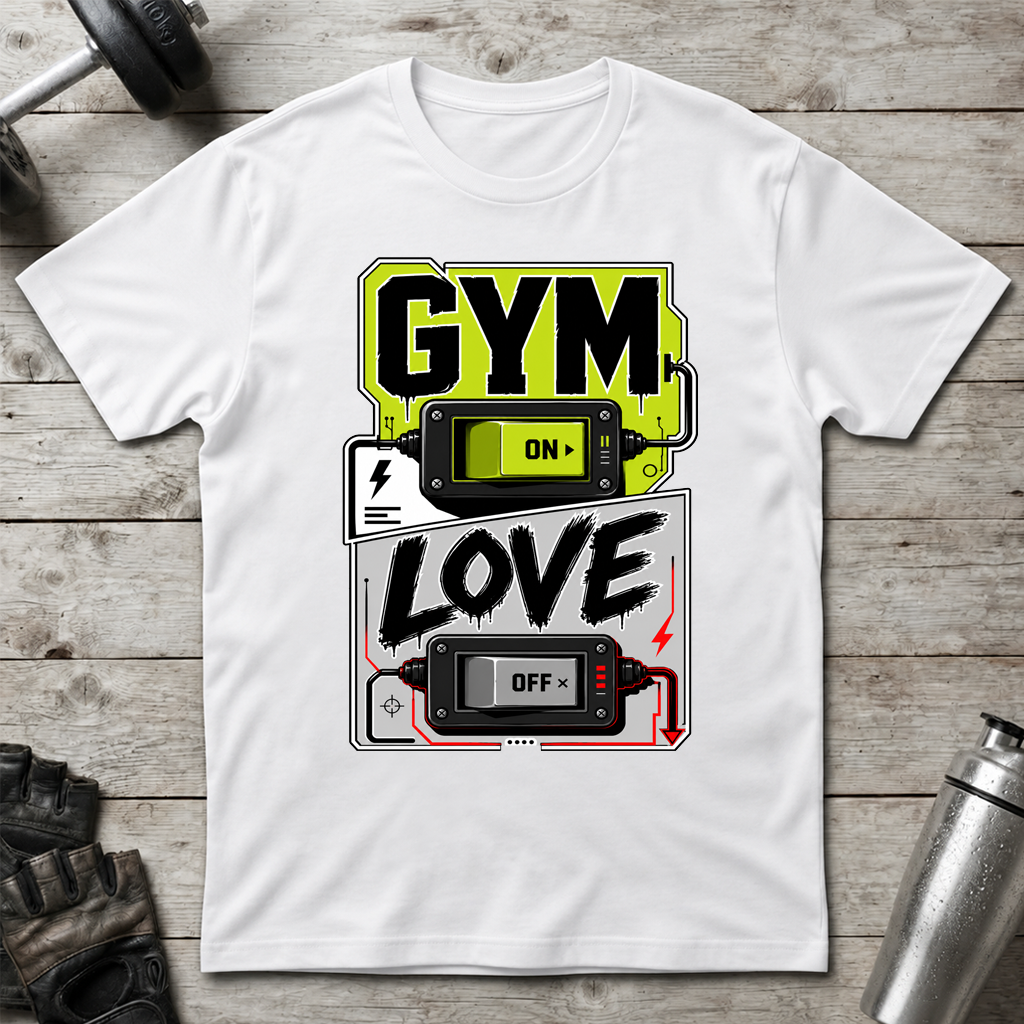 Gym On Love Off T-Shirt