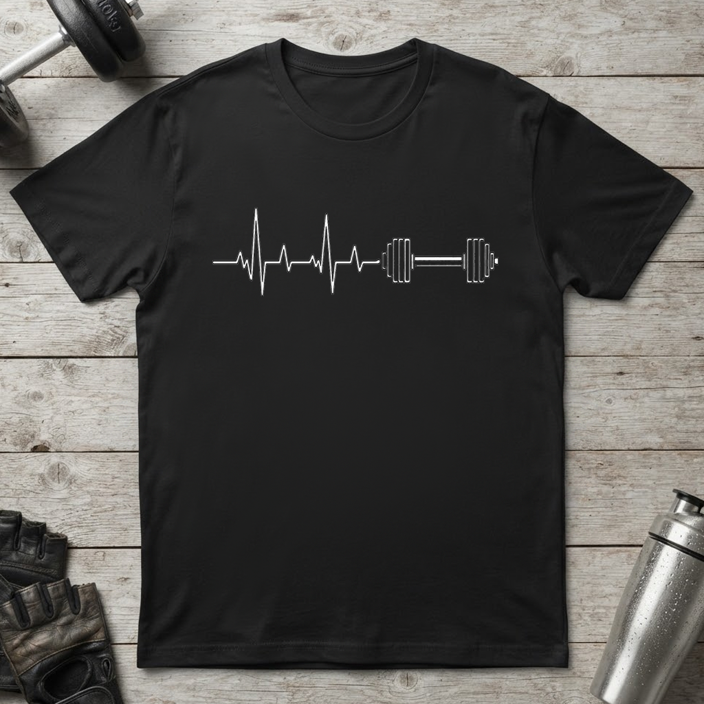 Heartbeat Barbell T-Shirt