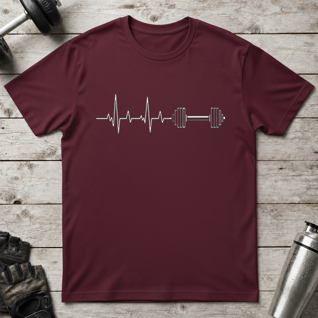 Heartbeat Barbell T-Shirt