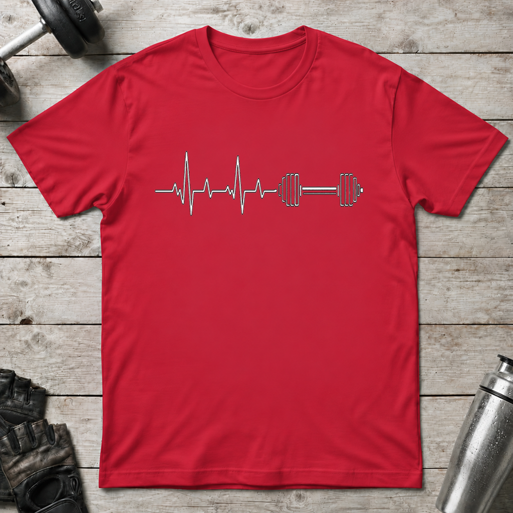Heartbeat Barbell T-Shirt