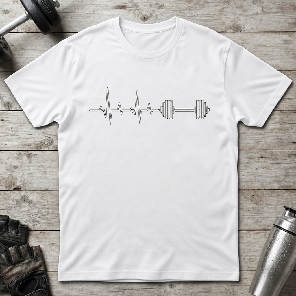 Heartbeat Barbell T-Shirt