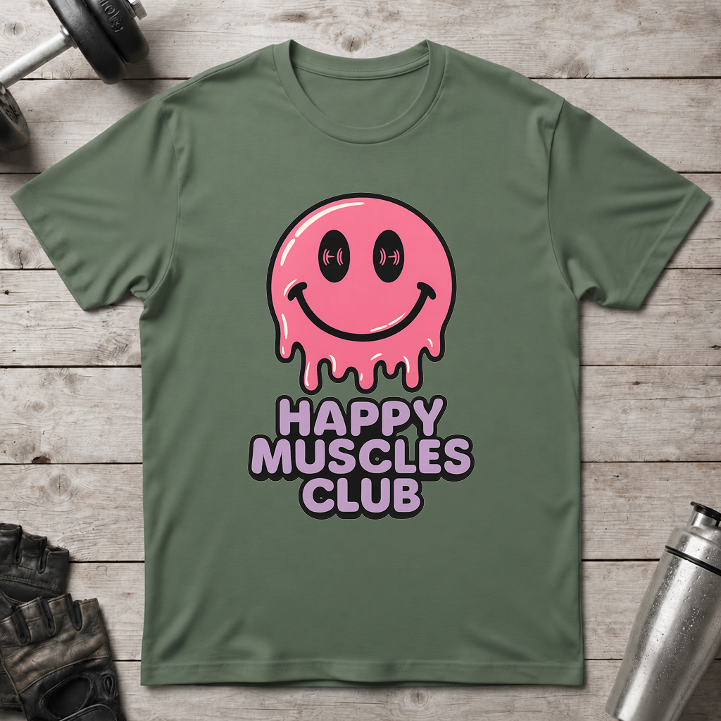 Happy Muscles Club T-Shirt